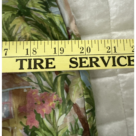 DUVIN Womens Pants XL Colorful Tropical Graphic Wide Leg Beach Bohemian Summer - Picture 9 of 13